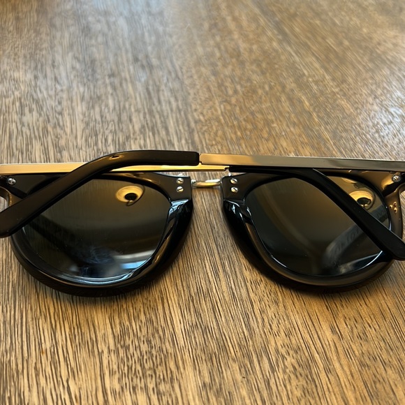 Karen Walker Havest Black Sunglasses with case main image 4